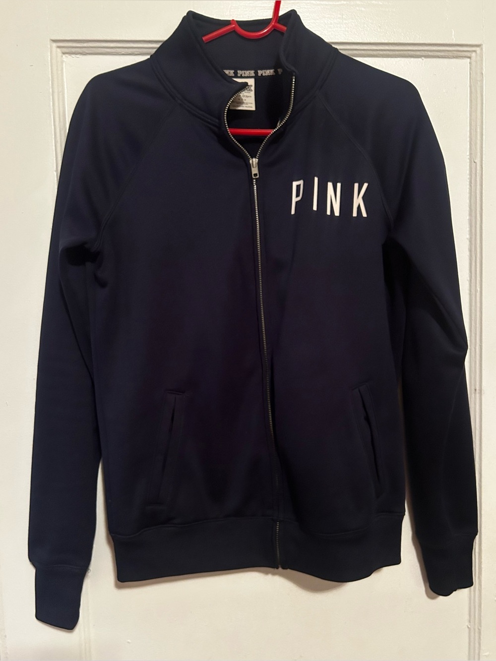 2012 VS PINK x MLB Yankees Full Zip Track Jacket Small